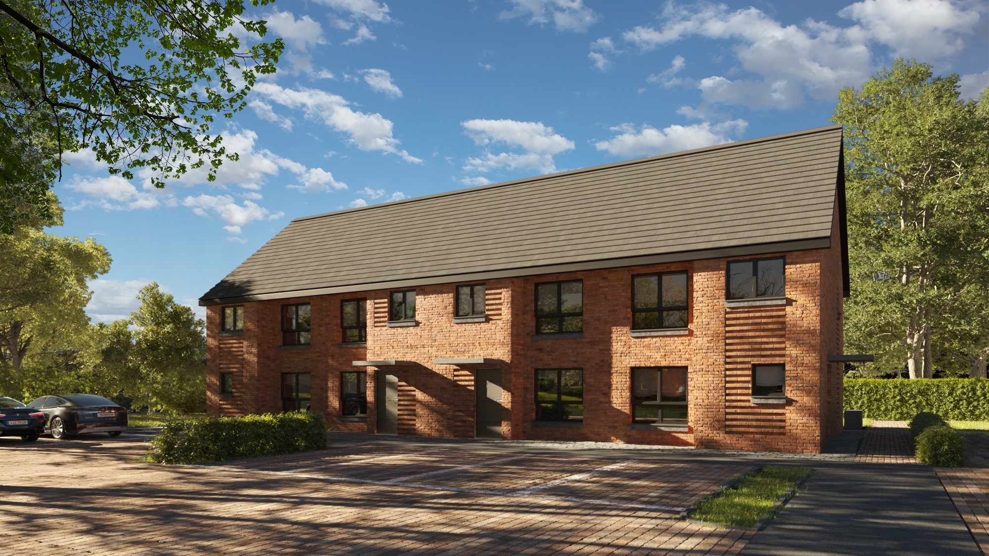 Barrhead Housing Association hails continued progress on 35 new homes